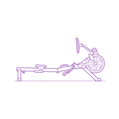 Fixtures Exercise Equipment Nordictrack Rw900 Rower Icon Svg Vector, Free Vectors File